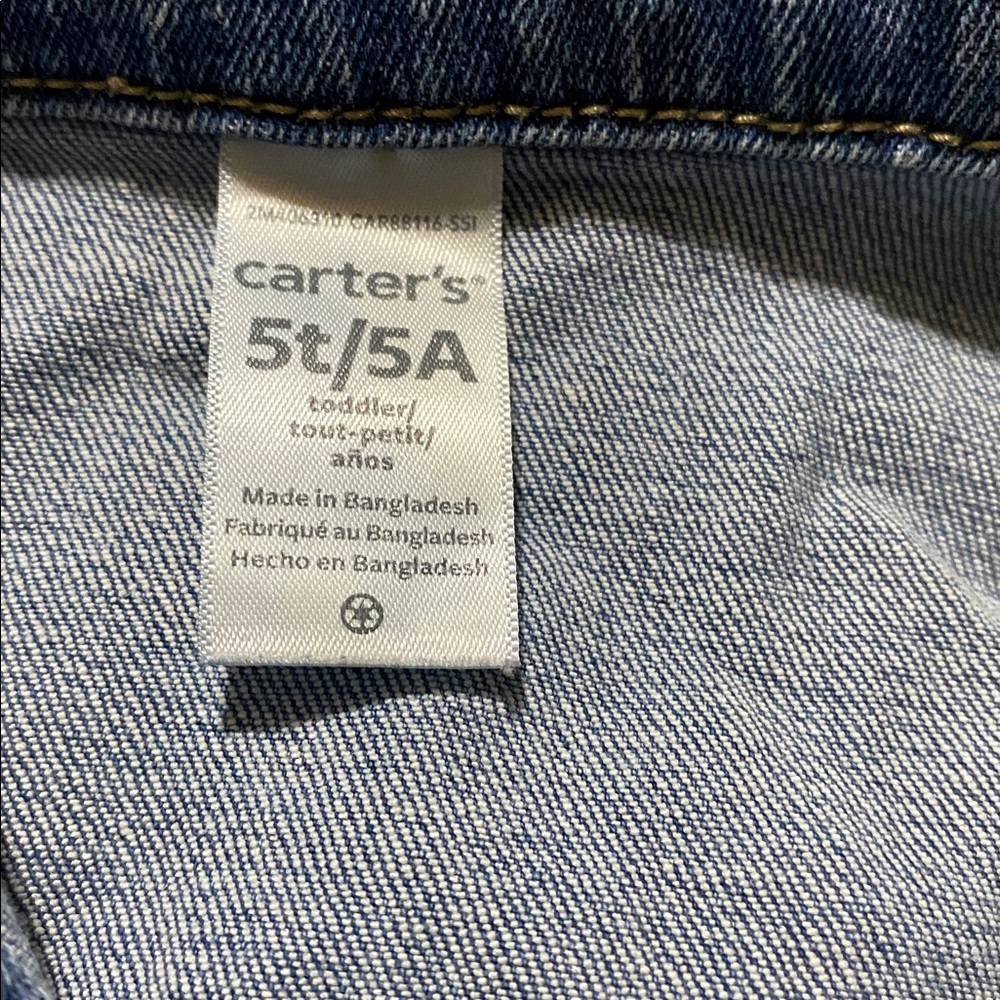 Carter's Classic Blue Jean Jacket for Kids - Picture 2 of 3